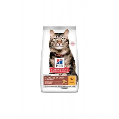 Hills Hairball İndoor Tavuklu Tüy Yumağı Önleyici Yaşlı Kedi Maması 1.5 Kg