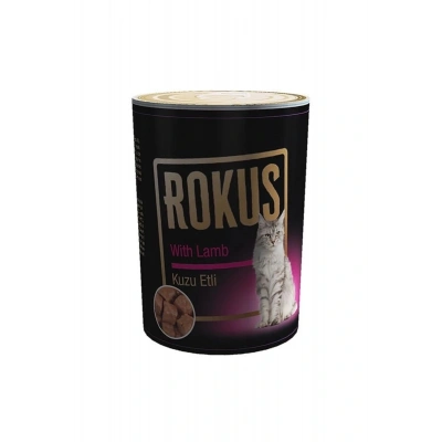 Rokus Kuzulu Yetişkin Konserve Kedi Maması 410 Gr