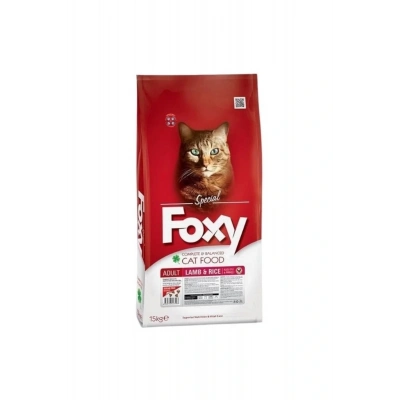 Foxy Kuzulu Ve Pirinçli Yetişkin Kedi Maması 15 Kg