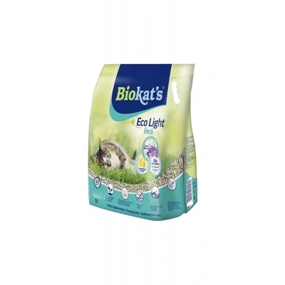 Biokats Eco Light Fresh Spring Blossom Bahar Çiçeği Kokulu Pelet Kedi Kumu 5 Lt