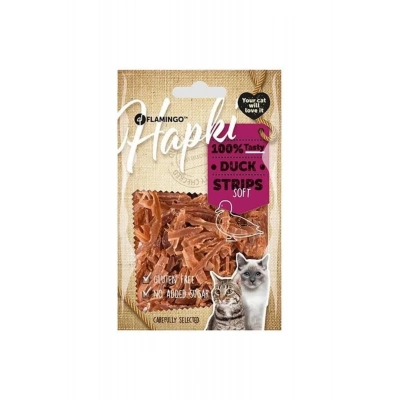 Flamingo Glutensiz Ördekli Şerit Kedi Ödül Maması 50 Gr
