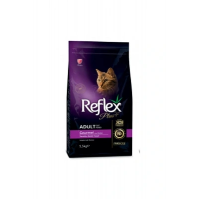 Plus Tavuklu Renkli Taneli Yetişkin Maması 1.5 Kg