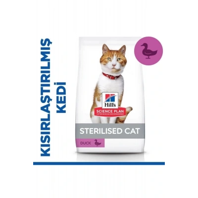 Hills Young Sterilised Ördekli Kısırlaştırılmış Kedi Maması 1.5 Kg