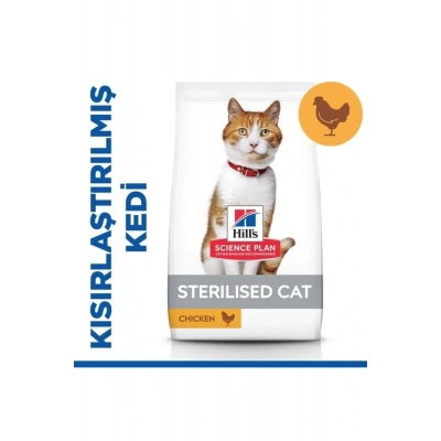 Hills Young Sterilised Tavuklu Kısırlaştırılmış Kedi Maması 1.5 Kg