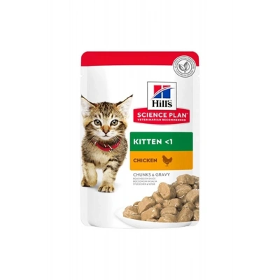 Hills Kitten Tavuklu Pouch Yavru Konserve Kedi Maması 85 Gr