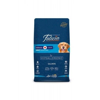 Felicia Düşük Tahıllı Hipoalerjenik Somonlu Orta Ve Büyük Irk Yetişkin Köpek Maması 15 Kg