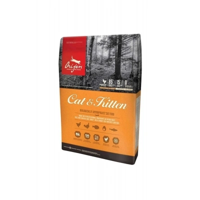 Orijen Kitten Tahılsız Tavuklu Yavru Ve Yetişkin Kedi Maması 17 Kg