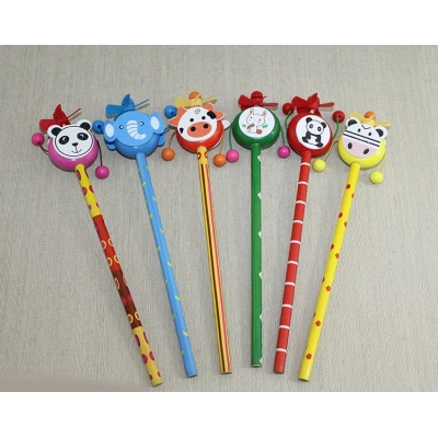 Ahşap Hayvan Figürlü Kurşun Kalem