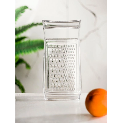 Akrilik Şeffaf El Kesmeyen Hazneli Rende