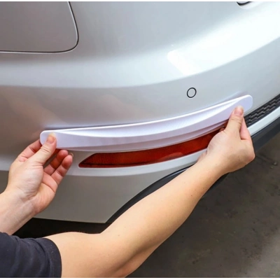 Araba Tampon Koruyucu Karbon Desenli Siyah