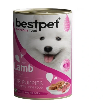 Bestpet Kuzulu Jöleli Yavru Köpek Konservesi 1 Adet 400 Gr