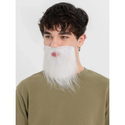 Beyaz Kırçıllı Takma Sakal Çocuk Yetişkin