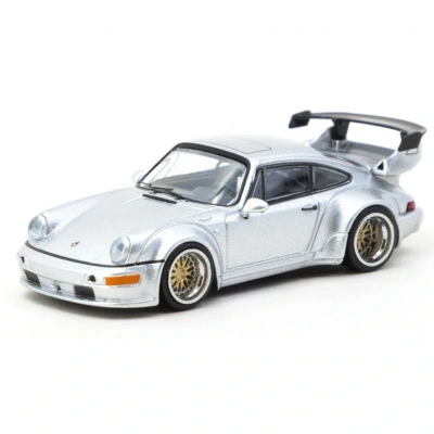 BFS 1/64 RWB 964 Silver Model Araç