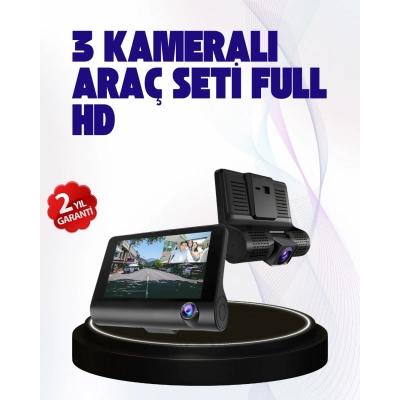 BFS 170° Geniş Açılı Araç Kamerası – 4.0” IPS Ekranlı Full HD DVR