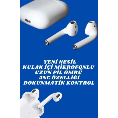 BFS 2.Nesil Yeni Model TWS Bluetooth Kulaklık Dokunmatik Kontrol Yüksek Ses Kaliteli