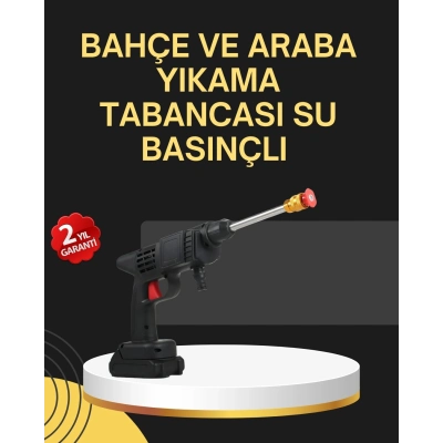 BFS 48V Şarjlı Basınçlı Yıkama Tabancası Köpük ve Çift Nozul 2025 Model