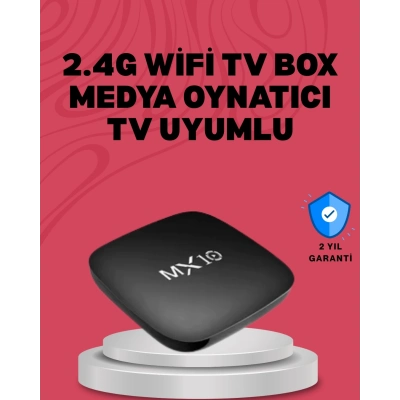 BFS 4K UHD Android Medya Oynatıcı 8 GB Hafıza 2 GB RAM Wi-Fi Destekli