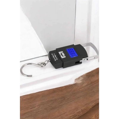 BFS 50 Kg El Kantarı Ağırlık Ölçer Dijital Ekranlı Kancalı Portatif