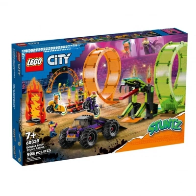 BFS  60339 Lego City - Çift Çemberli Gösteri Arenası 598 parça +7 yaş