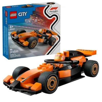 BFS   60442 Lego City McLaren Yarış Arabalı F1 Sürücüsü 86 parça +6 yaş