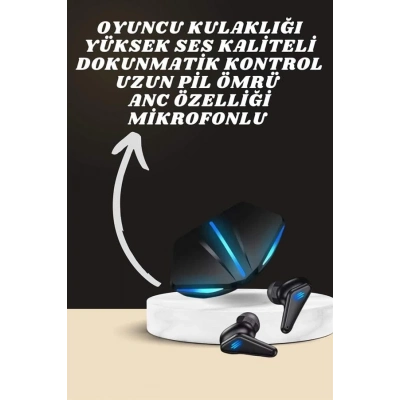 BFS 7 Kordonlu Akıllı Saat Ve Oyuncu Kulaklığı ANC Özelliği Kulak İçi Mikrofonlu Sesli Görüşme