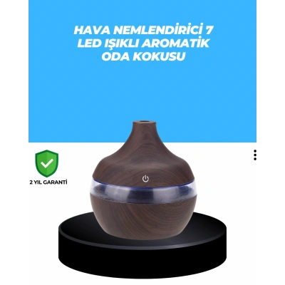 BFS 7 Renk Dinlendirici LED Işıklı Aroma Buhar Makinesi