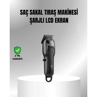 BFS 7000 RPM Güçlü Motorlu LCD Göstergeli Şarjlı Tıraş Makinesi