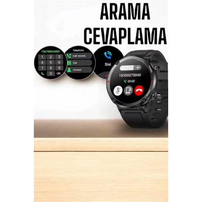 BFS Akıllı Saat Yeni Nesil Bluetooth Bağlantılı Uyku ve Sağlık Takibi NFC ve GPS