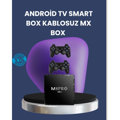 BFS Android TV Box 10K Ultra HD Medya Oynatıcı ve Oyun Cihazı