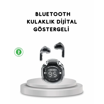 BFS Bluetooth 5.3 Kablosuz Kulaklık HiFi Stereo ve Ekstra Bass Dijital Ekranlı
