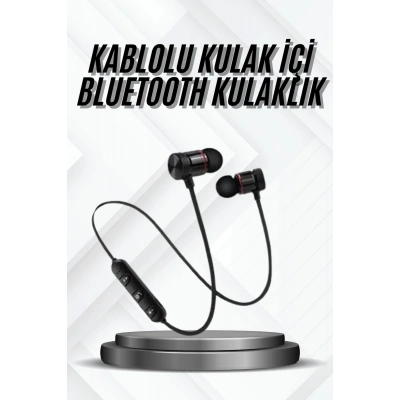 BFS Bluetooth Bağlantılı Kablolu Mıknatıslı Sport Kulaklık