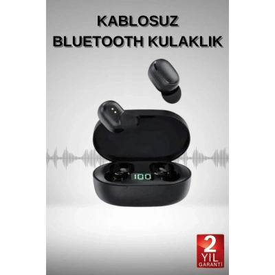 BFS Bluetooth Kulaklık Dijital Göstergeli Yüksek Ses Kaliteli Uzun Pil Ömrü