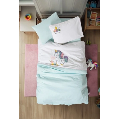 BFS Cotton Box Punch Nakışlı Bebek Nevresim Takımı Dolly