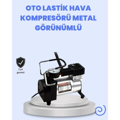 BFS DC 12V Metal Hava Kompresörü Araç Lastik Şişirme 35L/Dk