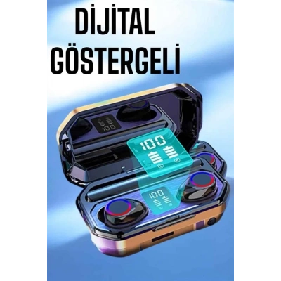 BFS Dijital Göstergeli Bluetooth Bağlantılı Kulaklık Dokunmatik Kontrol