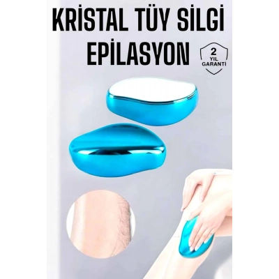 BFS Epilasyon Aleti Bacaklar Kollar İçin Yıkanabilir Kristal Epilatör Tüy Silgi
