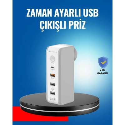 BFS Ev ve Ofis İçin Zaman Kontrollü Çoklu Şarj Cihazı
