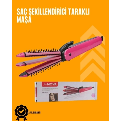 BFS Fön İşlemine Uyumlu Sabitleyici Saç Tarağı
