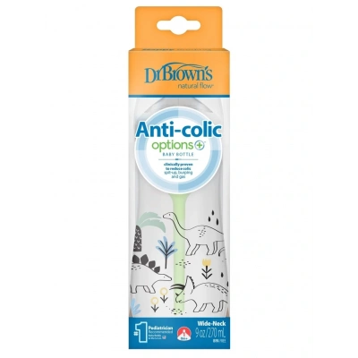 BFS Geniş Ağız PP Antikolik Options Biberon  270ml Erkek