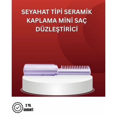 BFS Isıtmalı Saç Düzleştirici Fırça – Kablosuz ve Hafif Tasarım