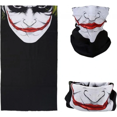 BFS Joker Desenli Çok Amaçlı – Yüz, Boyun ve Bandana Maskesi 5 No