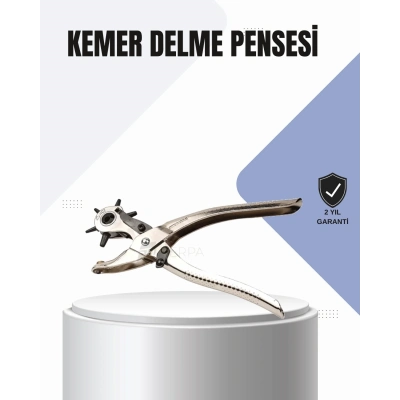 BFS Kemer Delme Pensesi Çok Amaçlı 6 Farklı Delik Boyu Ayarlı Deri Delme Aleti