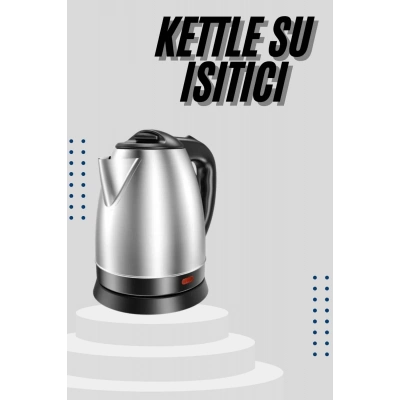 BFS Kettle C F Tipi 220-240V Paslanmaz Çelik Elektrik Kablolu Otomatik Kapanma
