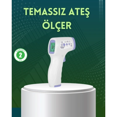 BFS Kızılötesi Temassız Ateş Ölçer LCD Ekranlı Hassas Termometre