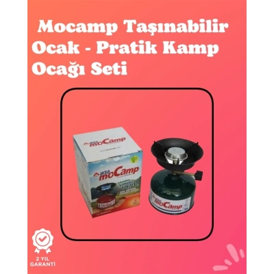 BFS Kolay Ayarlanabilir Alevli ve Güvenli Metal Kamp Ocağı