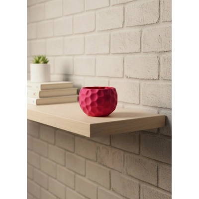 BFS Küçük Boy Mor Saksı 5 cm Şık ve Minimal Dekoratif Tasarım