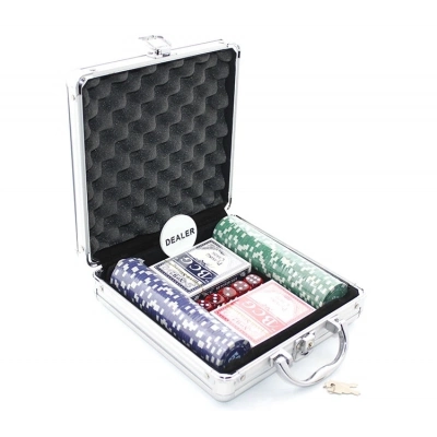 BFS Metal Çantalı 100 Chipli Poker Oyunu Alk1495