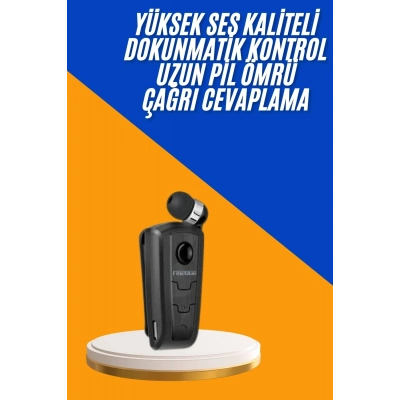 BFS Mikrofonlu Makaralı Bluetooth Kulakiçi Kulaklık Android ve İOS Uyumlu