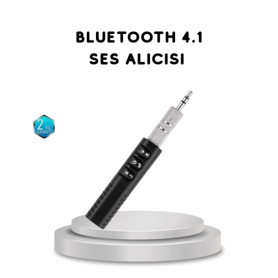 BFS Mini Bluetooth Ses Alıcısı 3.5mm Girişli Kablosuz Müzik Adaptörü