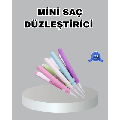 BFS Mini Seramik Saç Düzleştirici – Kompakt Boy, 180°C Hızlı Isınma, Seyahat Tipi